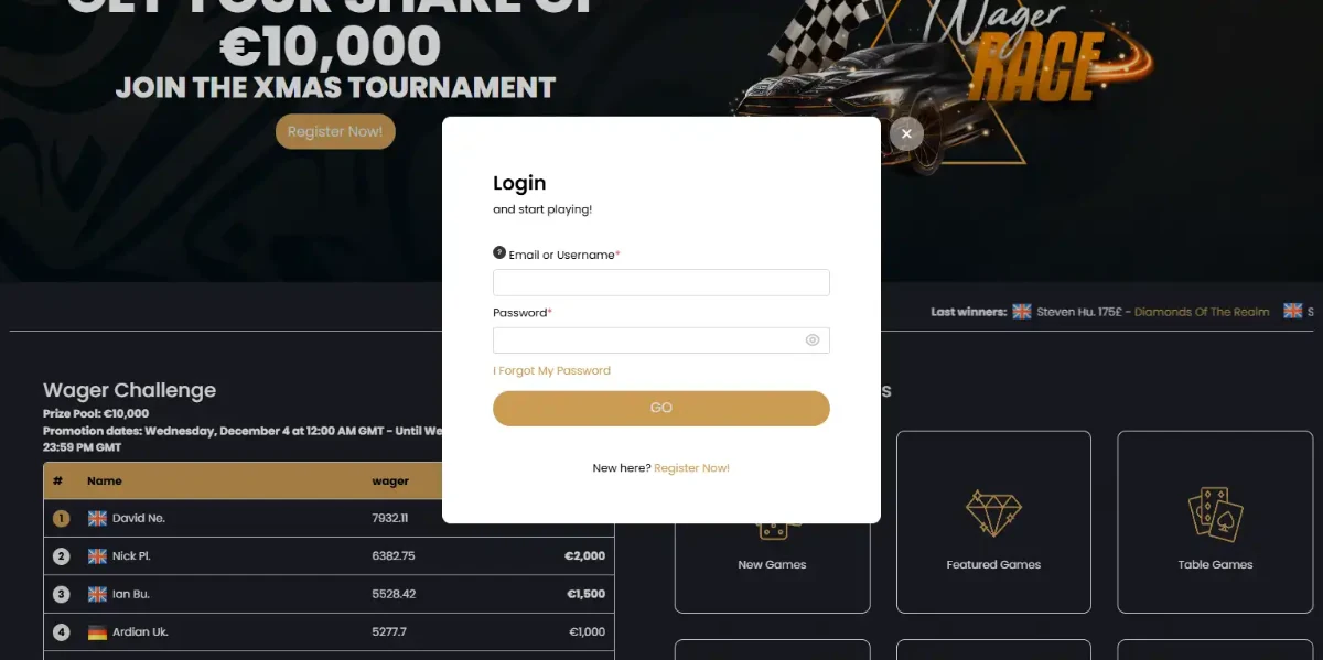 golden pharaoh bet no deposit bonus | registration process